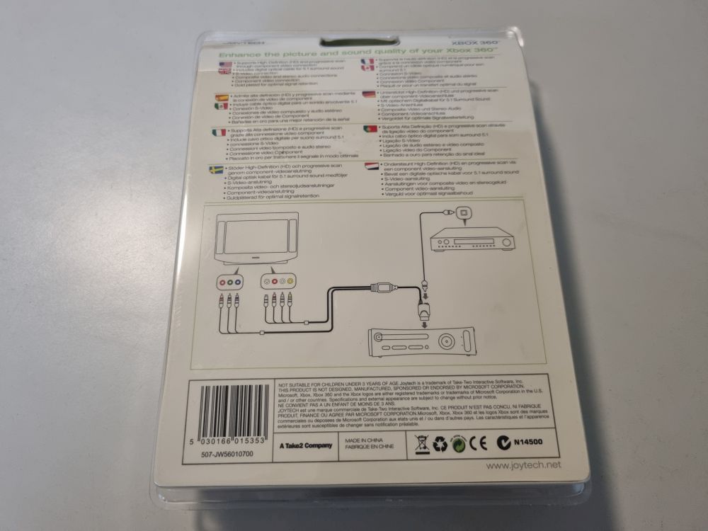 Xbox 360 Digital AV Cable Pack - zum Schließen ins Bild klicken