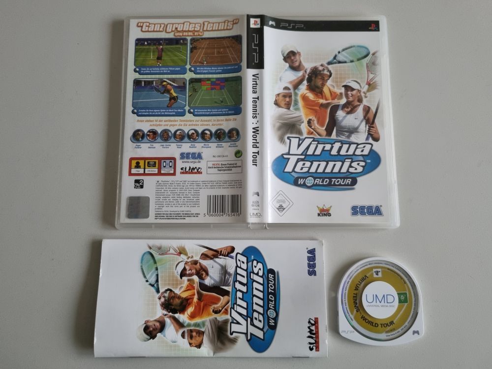 (Bild für) PSP Virtua Tennis: World Tour - zum Schließen ins Bild klicken