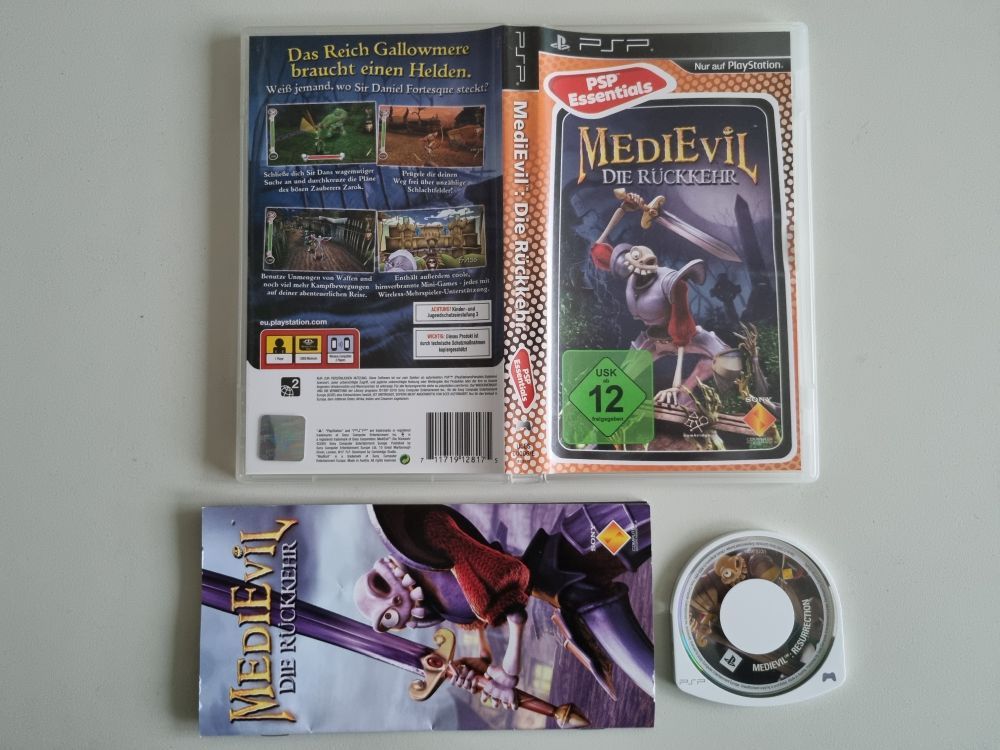 PSP Medievil: Die Rückkehr - zum Schließen ins Bild klicken