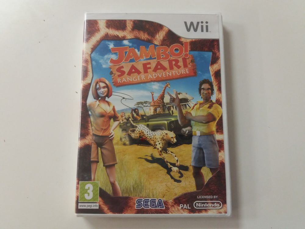 (Bild für) Wii Jambo! Safari Ranger Adventure UXP - zum Schließen ins Bild klicken