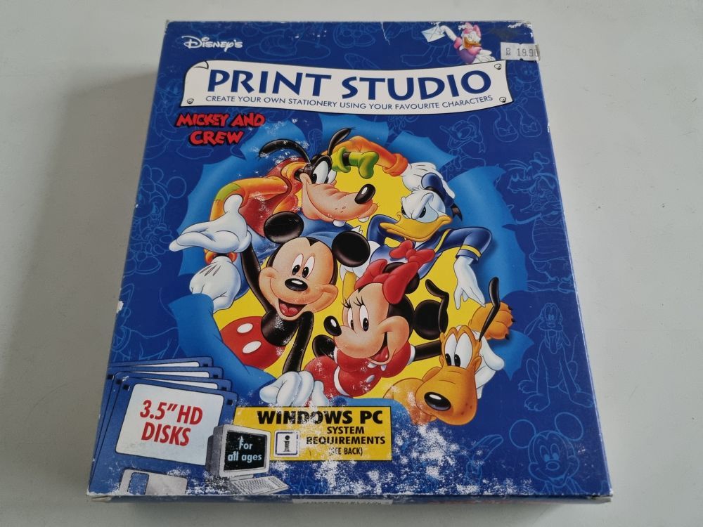 PC Disney's Print Studio - Mickey and Crew - zum Schließen ins Bild klicken