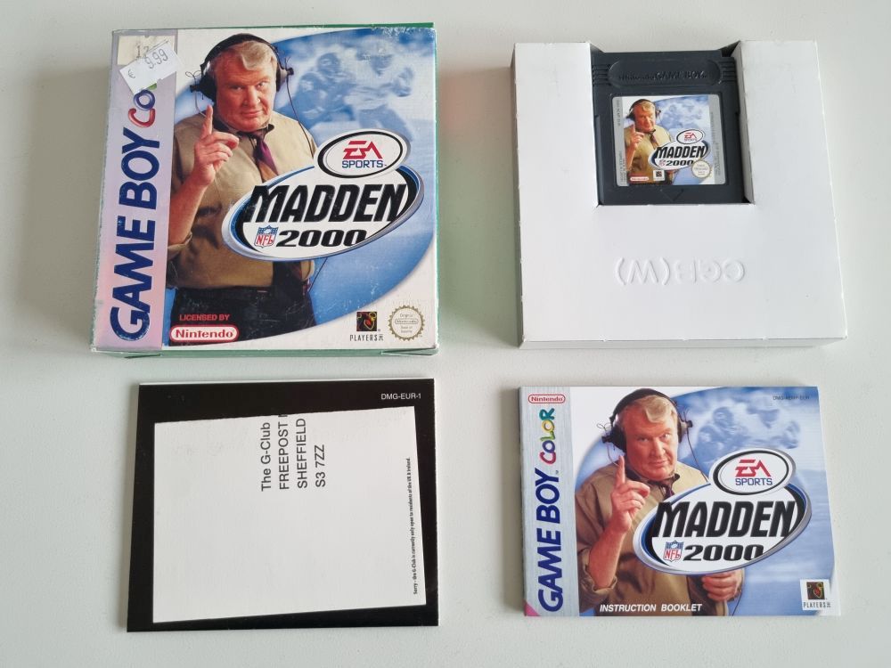 Madden 2000 Gameboy Color