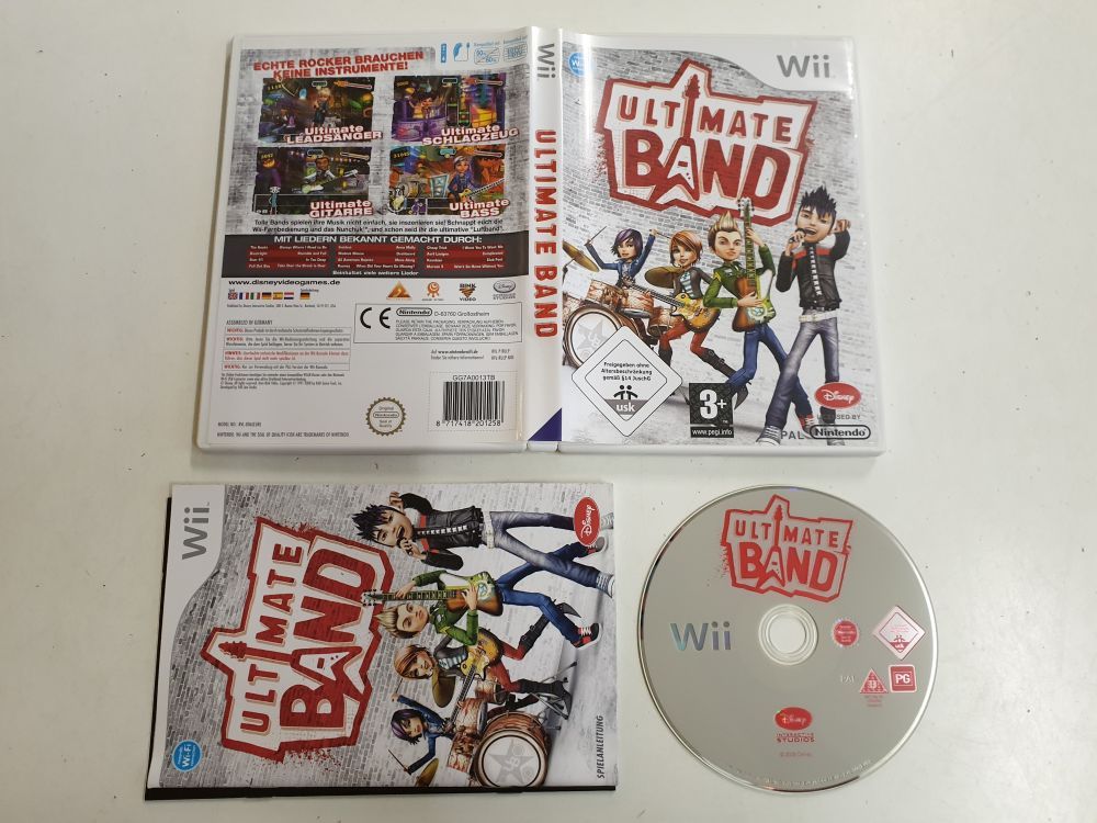 Wii Ultimate Band NOE - zum Schließen ins Bild klicken