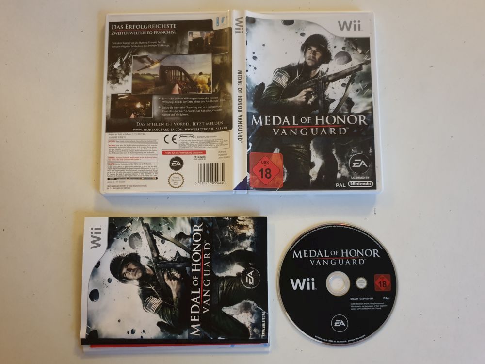 Wii Medal of Honor Vanguard NOE - zum Schließen ins Bild klicken