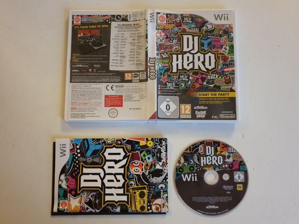 Wii DJ Hero EUR - zum Schließen ins Bild klicken