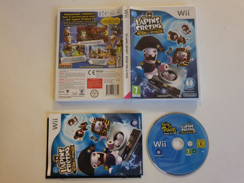 (Bild für) Wii Le Lapins Cretins - Retour Vers Le Passe FRA - zum Schließen ins Bild klicken