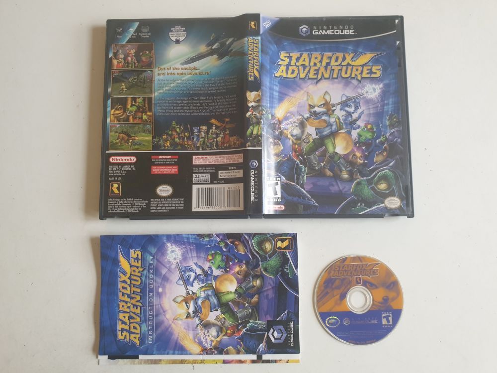 (Bild für) GC Starfox Adventures USA - zum Schließen ins Bild klicken