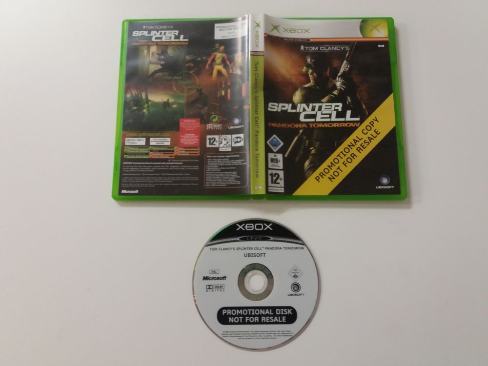 (Bild für) Xbox Tom Clancy's Splinter Cell PandoraTomorrow Promotional Copy - zum Schließen ins Bild klicken