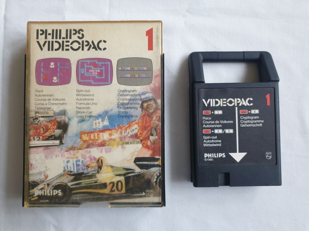 (Bild für) Videopac 1 - Race - zum Schließen ins Bild klicken