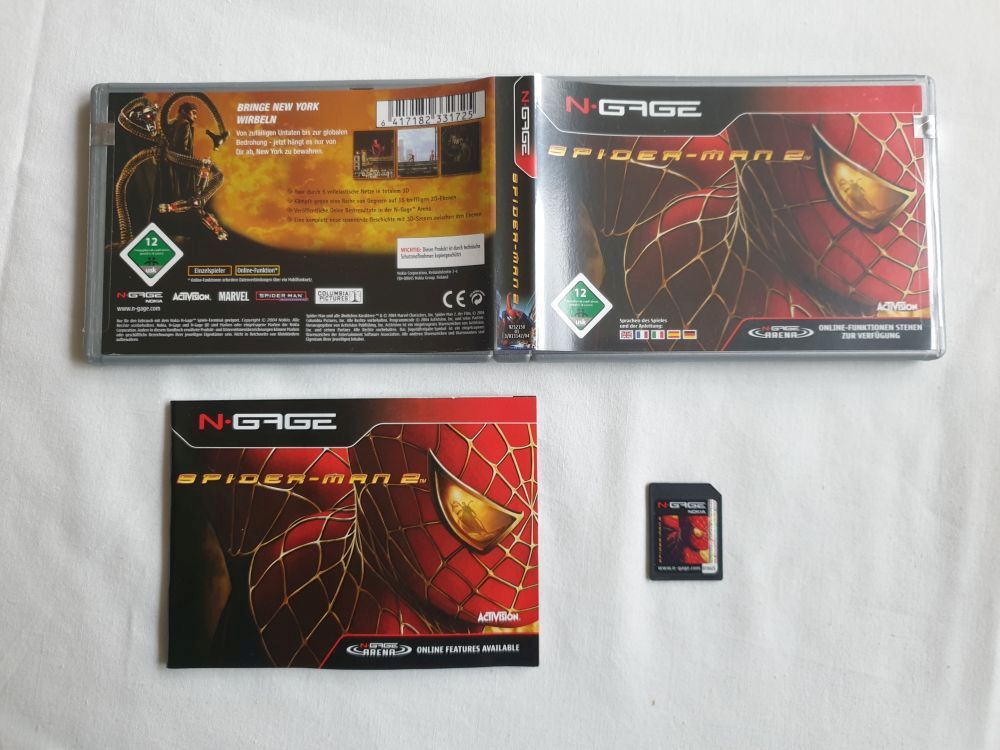 (Bild für) NGage Spider-Man 2 - zum Schließen ins Bild klicken
