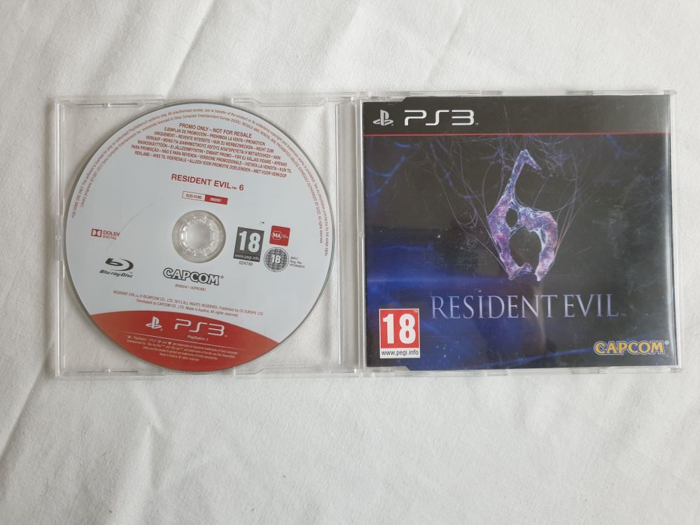 PS3 Resident Evil 6 Promo - Click Image to Close