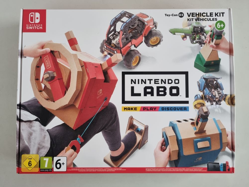 Switch Nintendo Labo - Vehicle Kit - zum Schließen ins Bild klicken