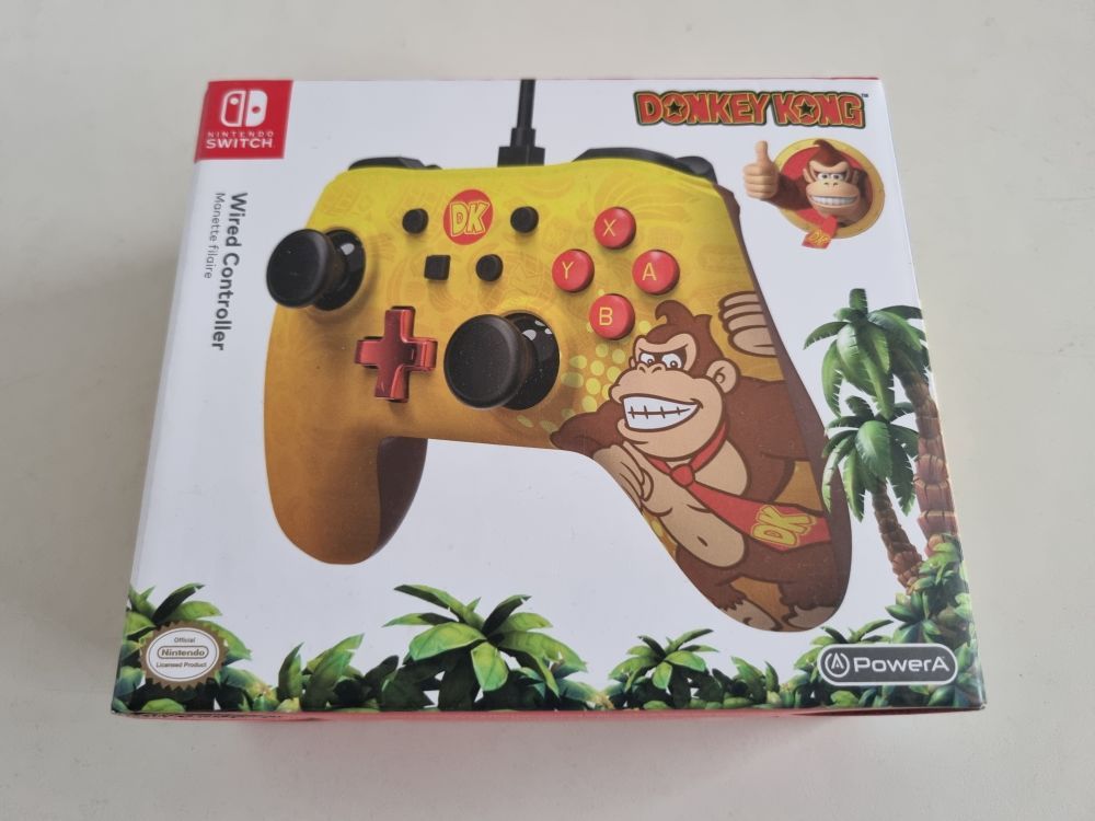 Switch Wired Controller - Donkey Kong - zum Schließen ins Bild klicken