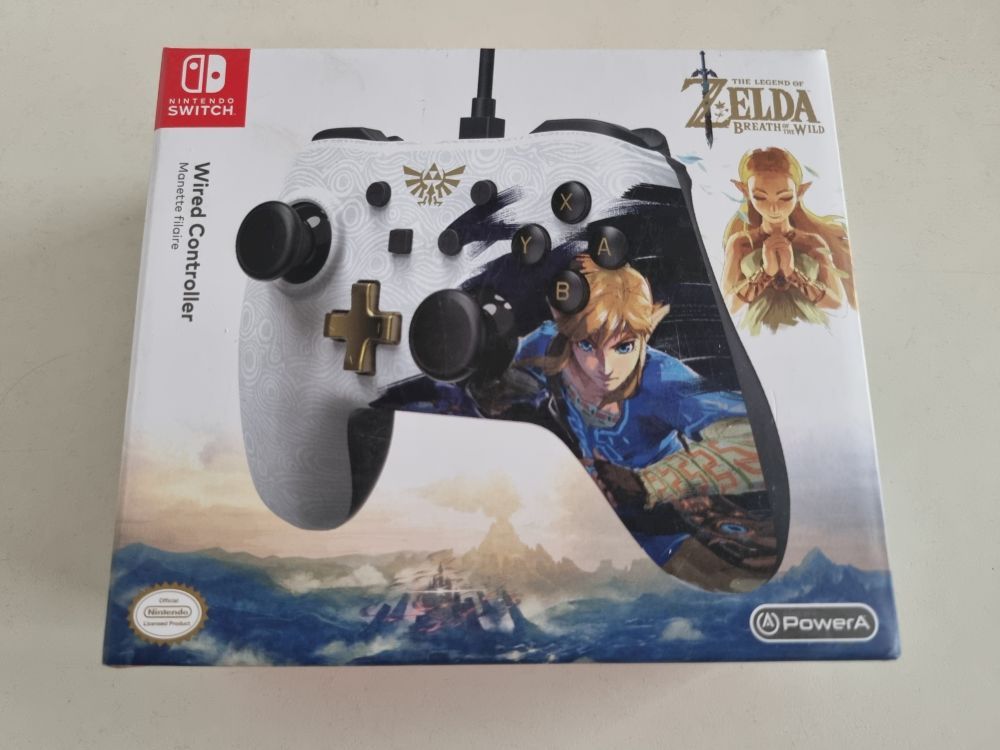 Switch Wired Controller - Zelda Breath of the Wild - zum Schließen ins Bild klicken