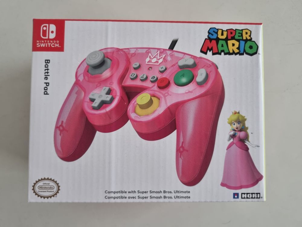 Switch Battle Pad - Peach - zum Schließen ins Bild klicken