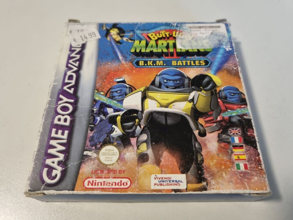 (Bild für) GBA Butt-Ugly Martians B.K.M. Battles EUR - zum Schließen ins Bild klicken