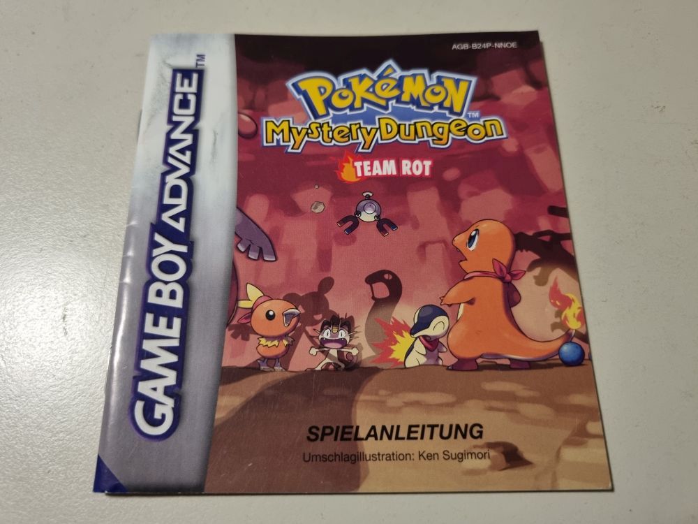 (Bild für) GBA Pokemon - Mystery Dungeon - Team Rot NNOE Anleitung - zum Schließen ins Bild klicken