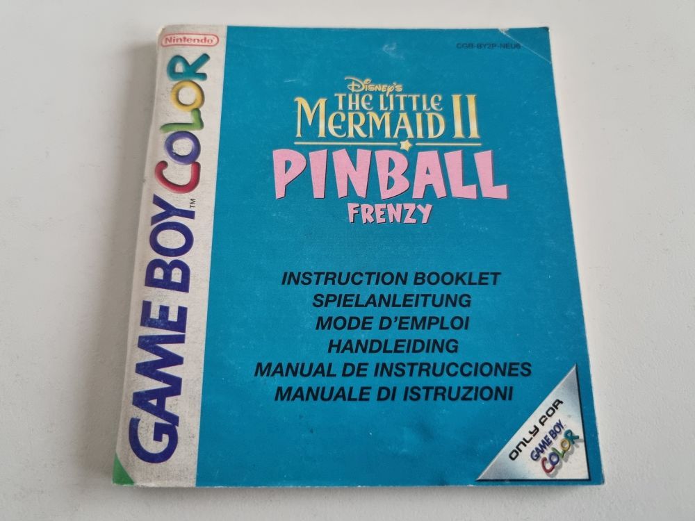 (Bild für) GBC The Little Mermaid II - Pinball Frenzy NEU6 Anleitung - zum Schließen ins Bild klicken
