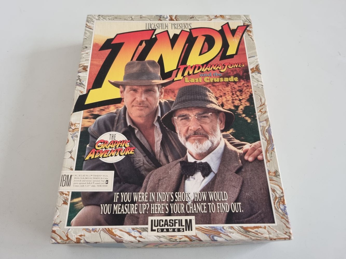 (Bild für) PC Indy - Indiana Jones and the Last Crusade - zum Schließen ins Bild klicken