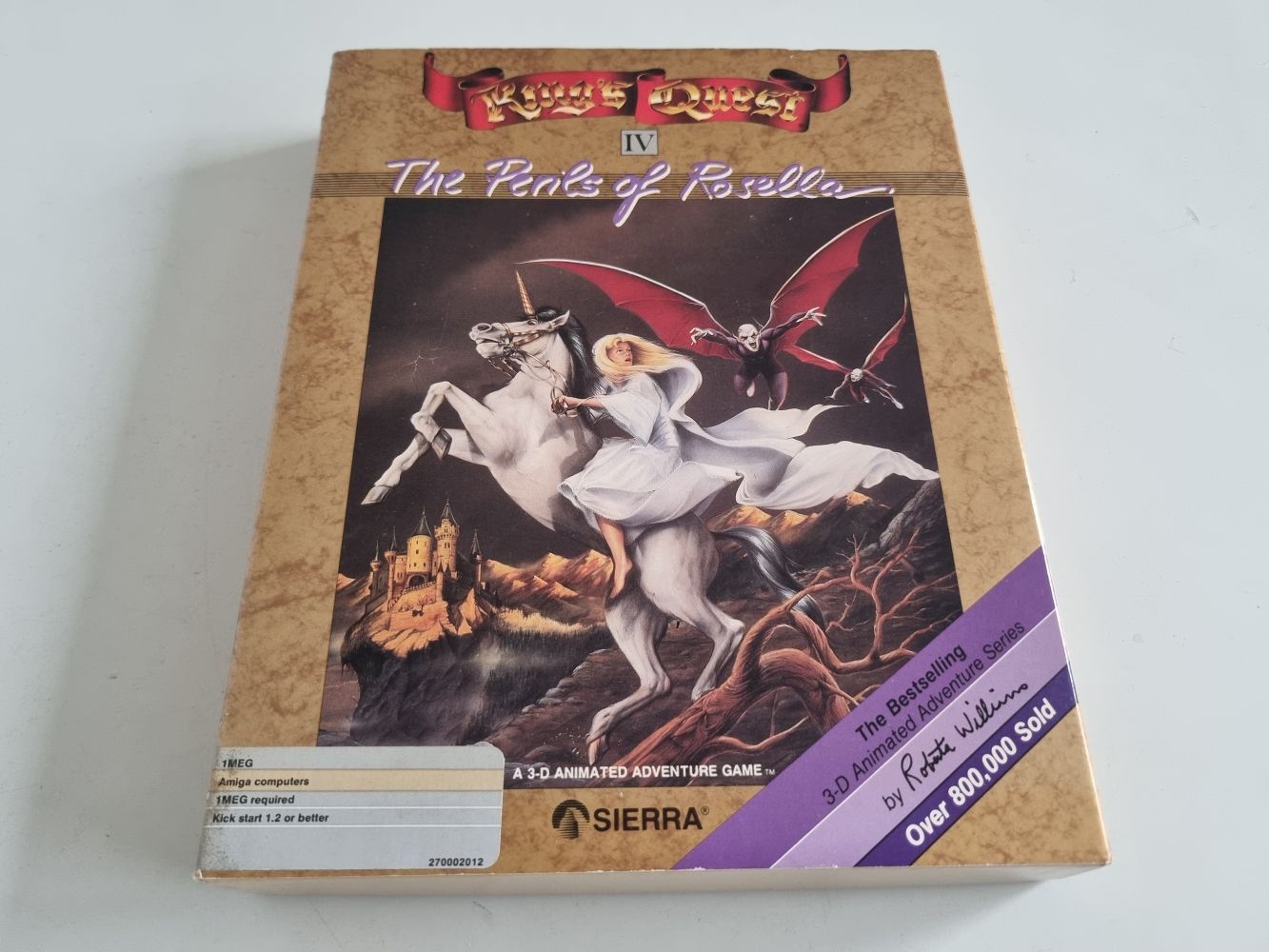 (Bild für) Amiga King's Quest IV - The Perils of Rosella - zum Schließen ins Bild klicken