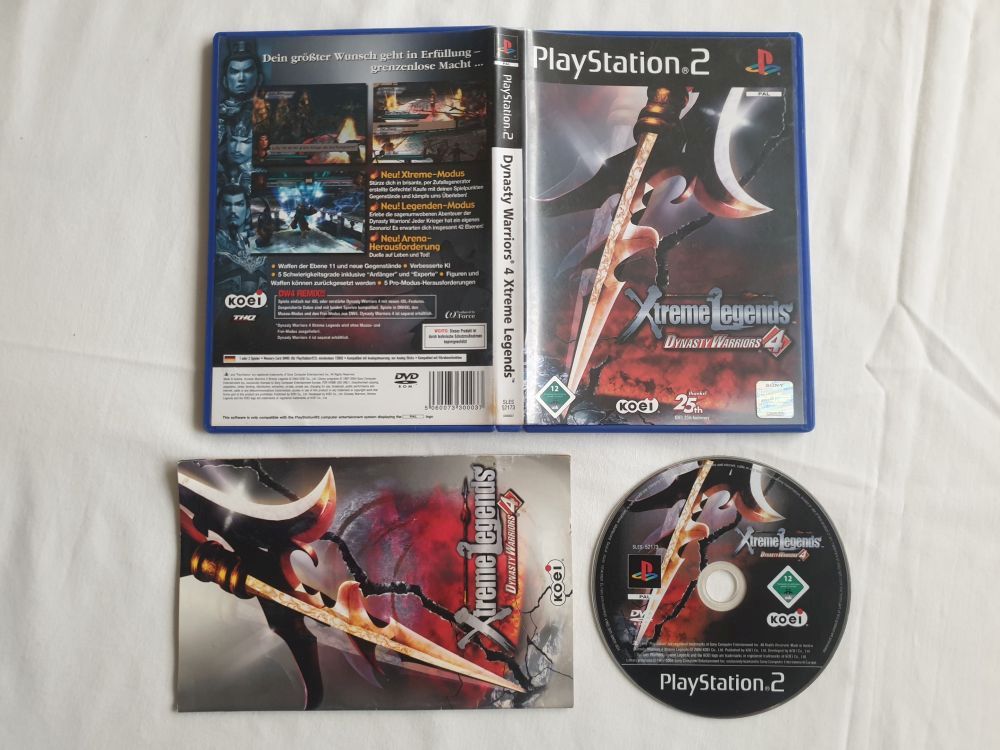 Dynasty Warriors 4 - PS2 —