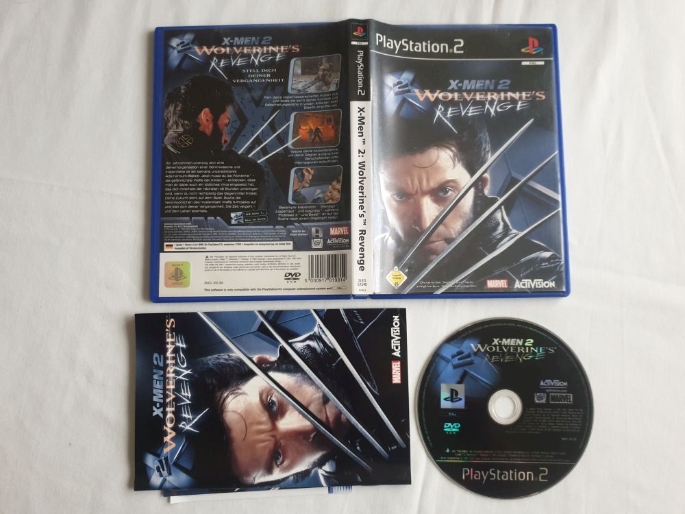 PS2 X-Men 2: Wolverine's Revenge - zum Schließen ins Bild klicken