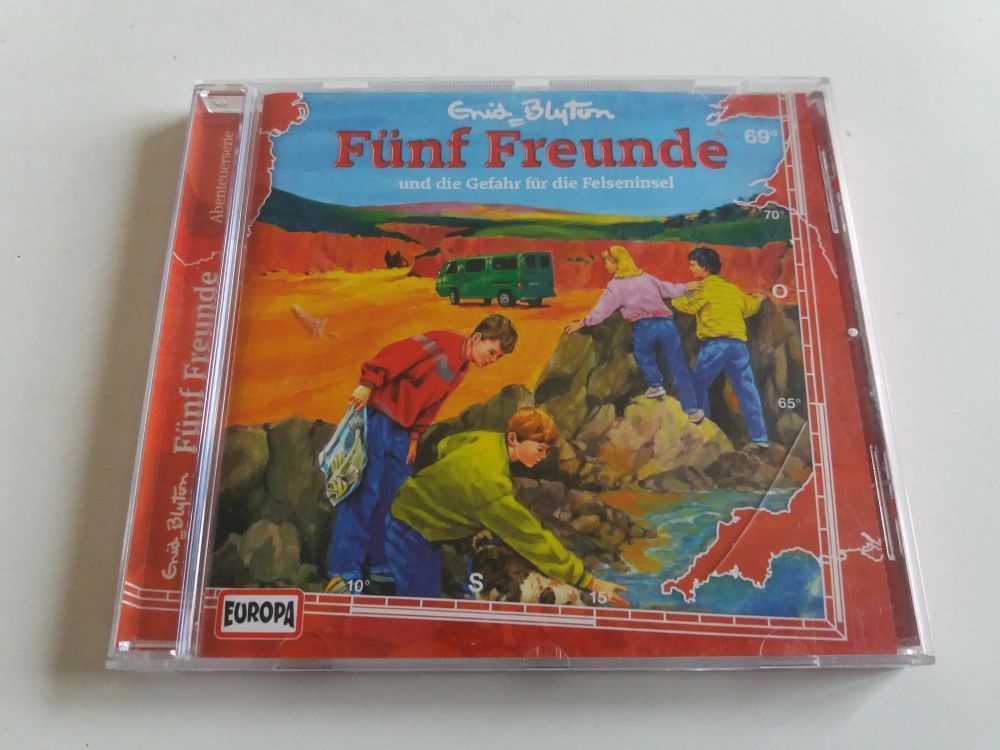 (Bild für) CD Fünf Freunde - 69 und die Gefahr für die Felseninsel - zum Schließen ins Bild klicken