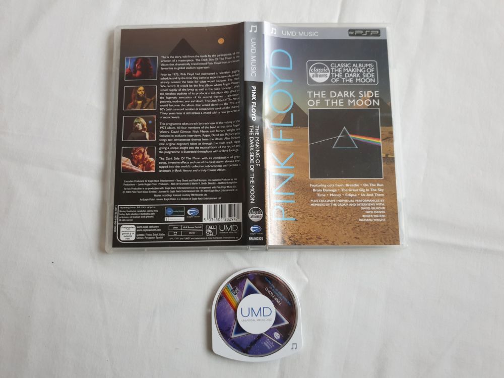 PSP Pink Floyd - The Dark Side of the Moon UMD Movie - zum Schließen ins Bild klicken