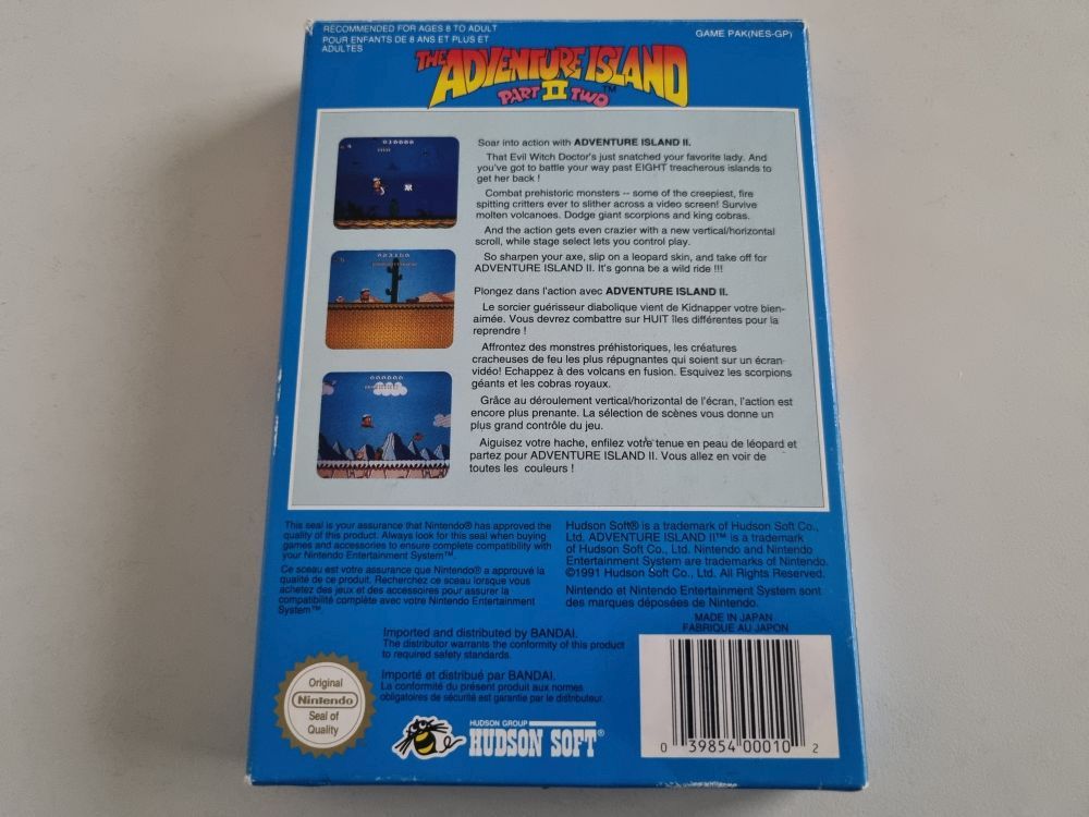 NES The Adventure Island - Part II FRA [77815] - €199.99