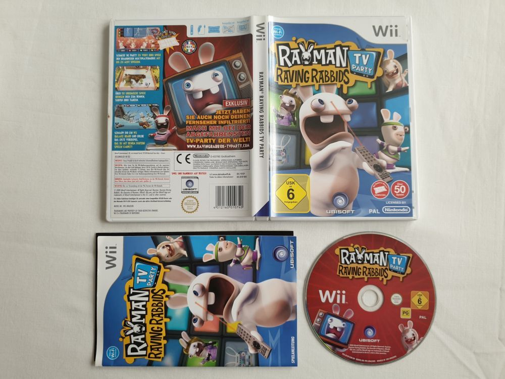 (Bild für) Wii Rayman Raving Rabbids TV Party NOE - zum Schließen ins Bild klicken