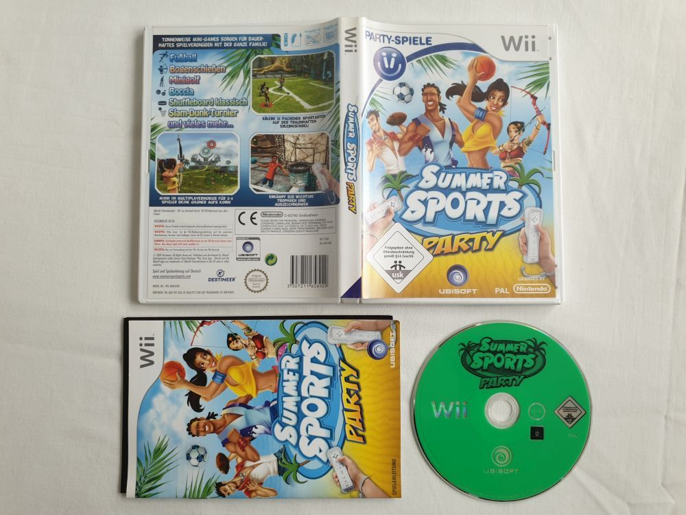 (Bild für) Wii Summer Sports Party NOE - zum Schließen ins Bild klicken