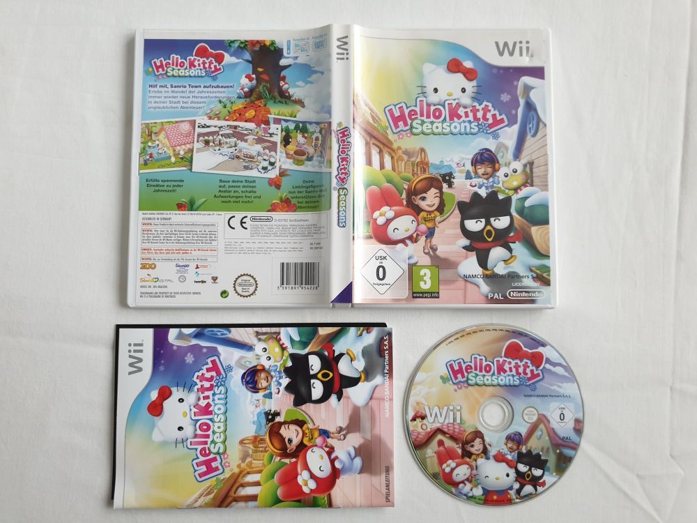 Wii Hello Kitty Seasons NOE - zum Schließen ins Bild klicken