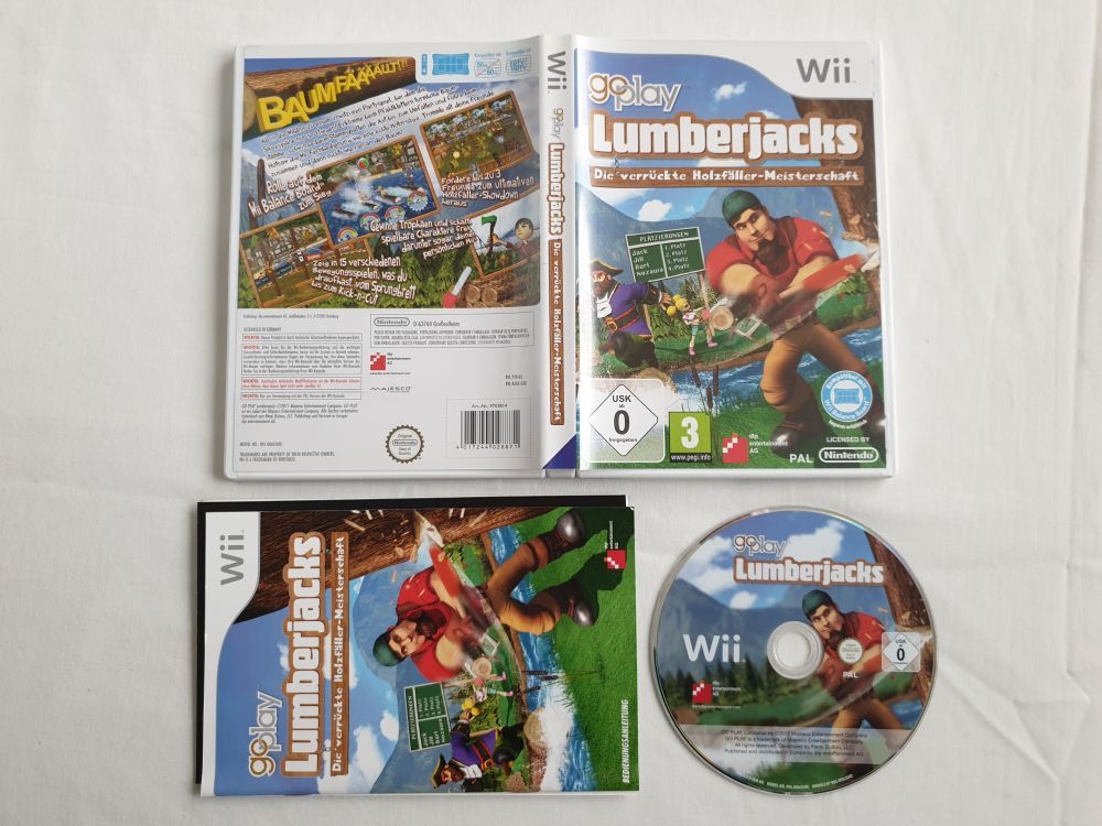 Wii Lumberjacks GER - zum Schließen ins Bild klicken