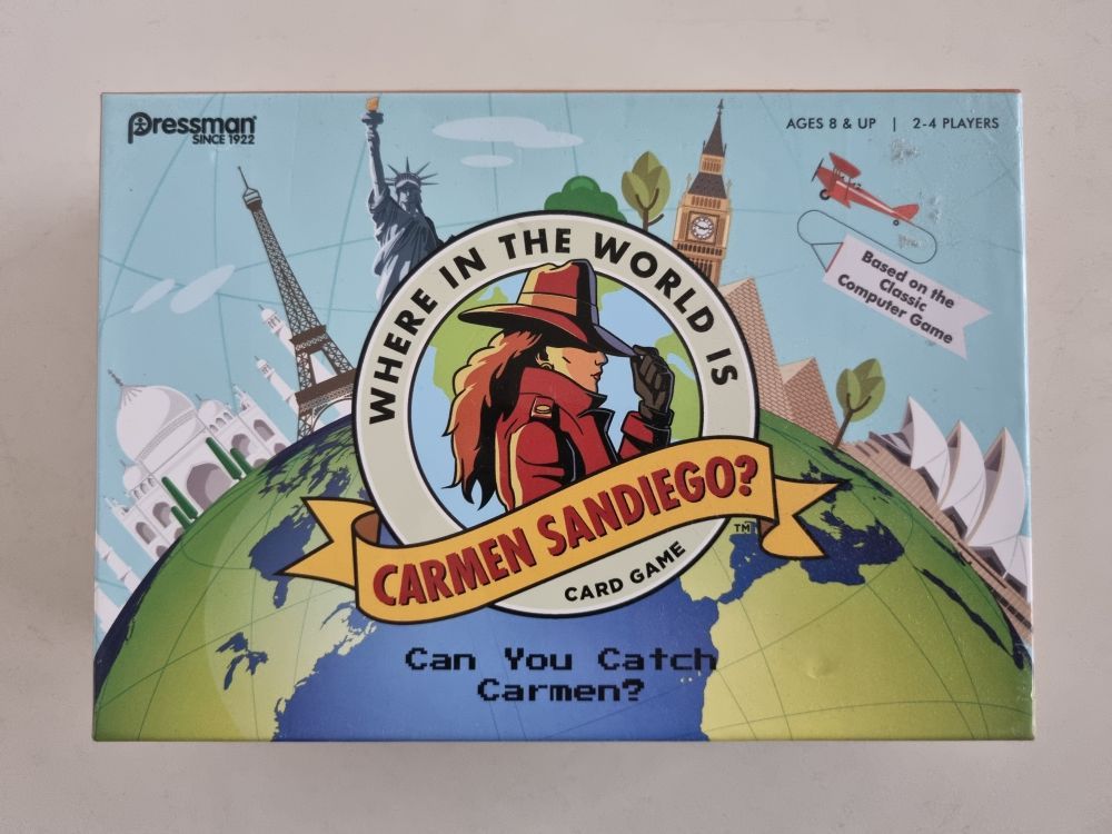 Where in the World is Carmen Sandiego? - Card Game - zum Schließen ins Bild klicken