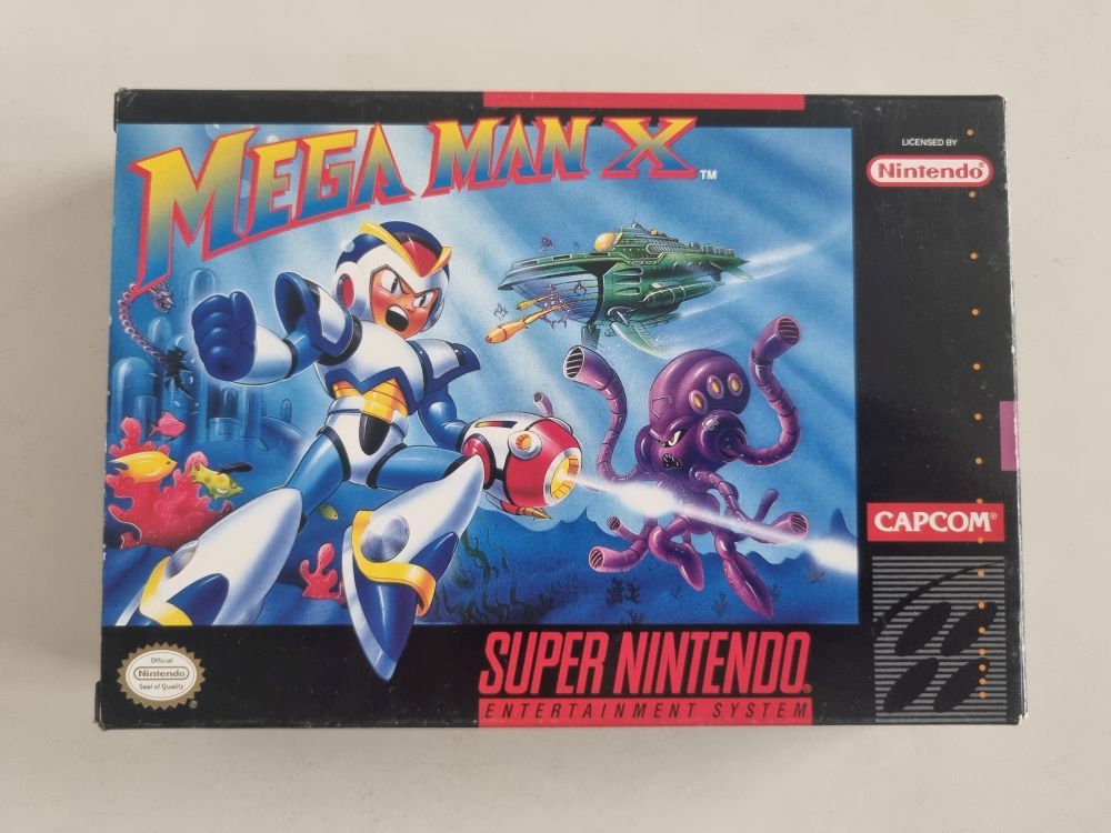 SNES Mega Man X USA - zum Schließen ins Bild klicken