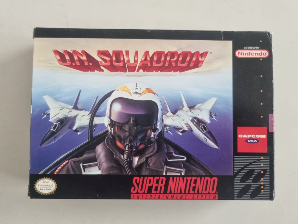 SNES U.N. Squadron USA - zum Schließen ins Bild klicken