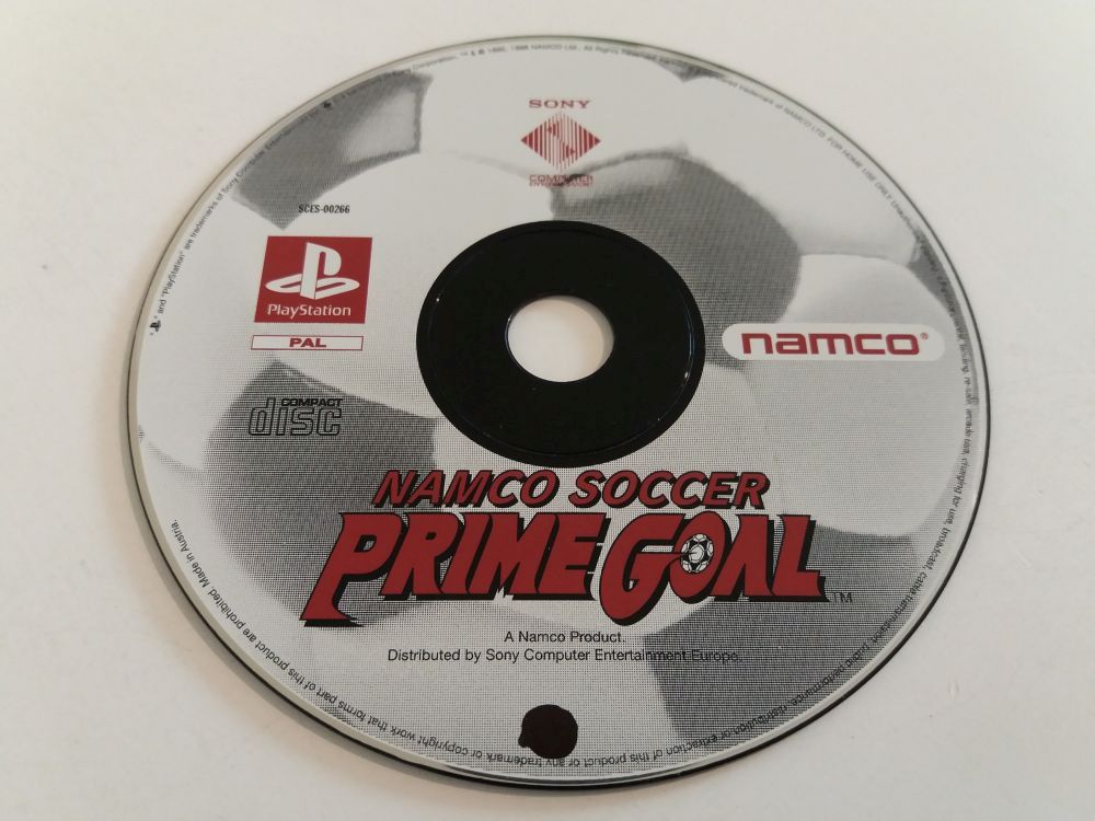 PS1 Namco Soccer Prime Goal - zum Schließen ins Bild klicken