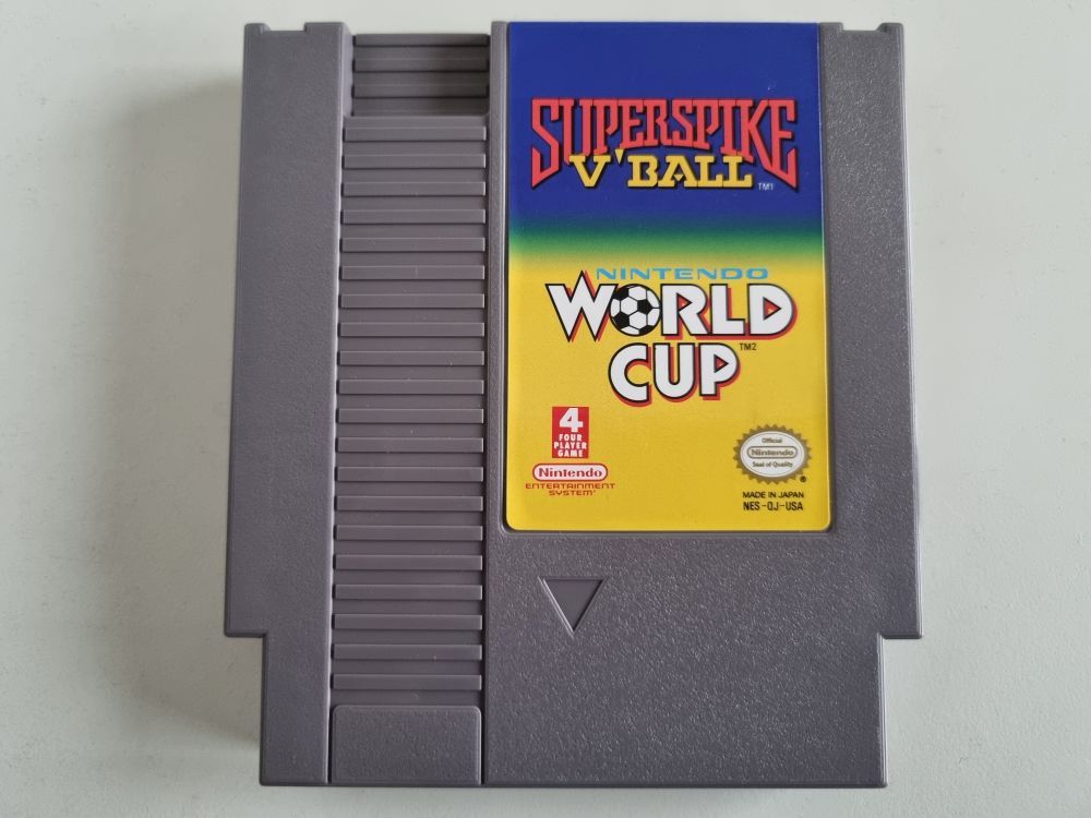 (Bild für) NES Super Spike V'Ball / Nintendo World Cup USA - zum Schließen ins Bild klicken