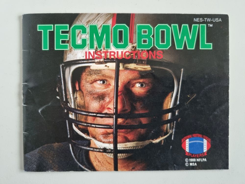 tecmo bowl instructions