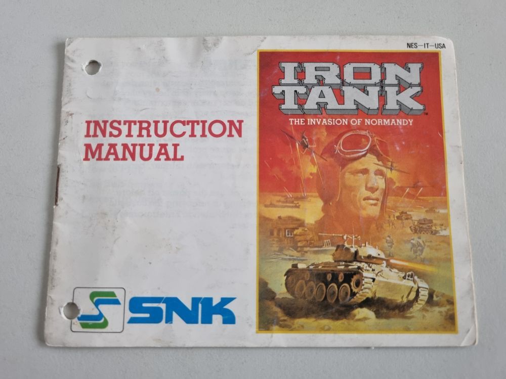 NES Iron Tank USA Manual - zum Schließen ins Bild klicken