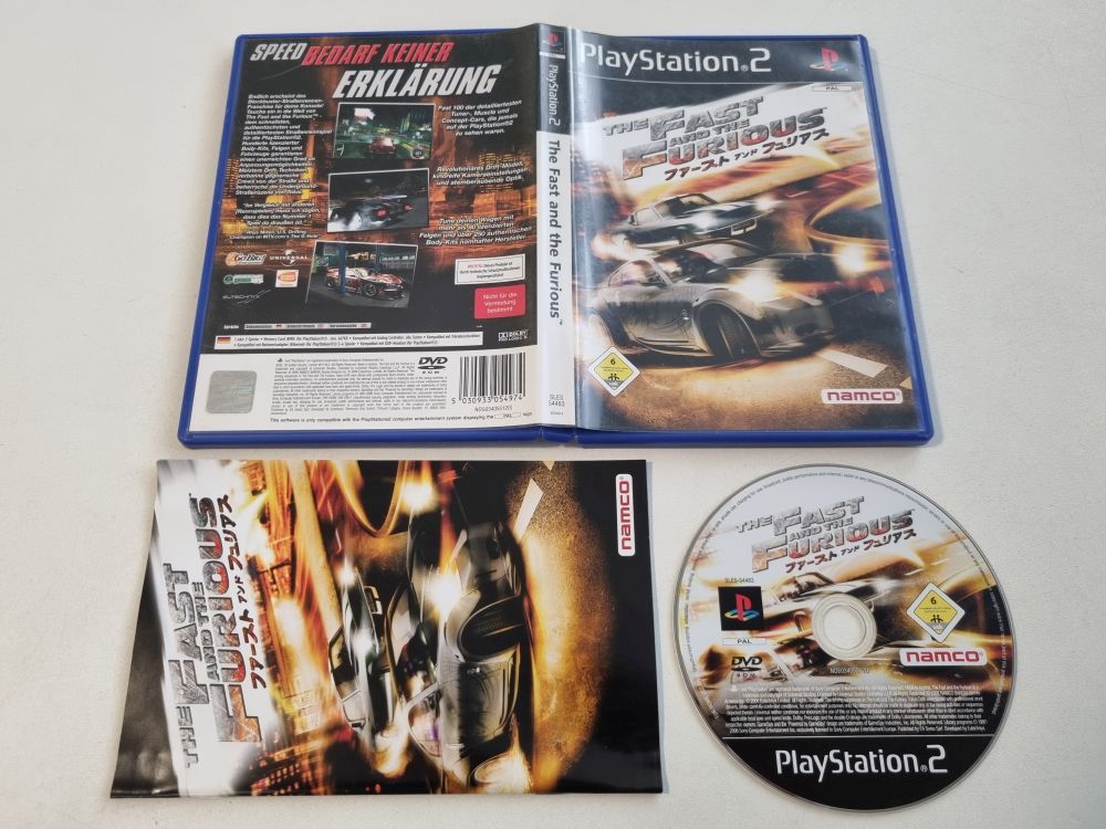 PS2 The Fast and the Furious - zum Schließen ins Bild klicken