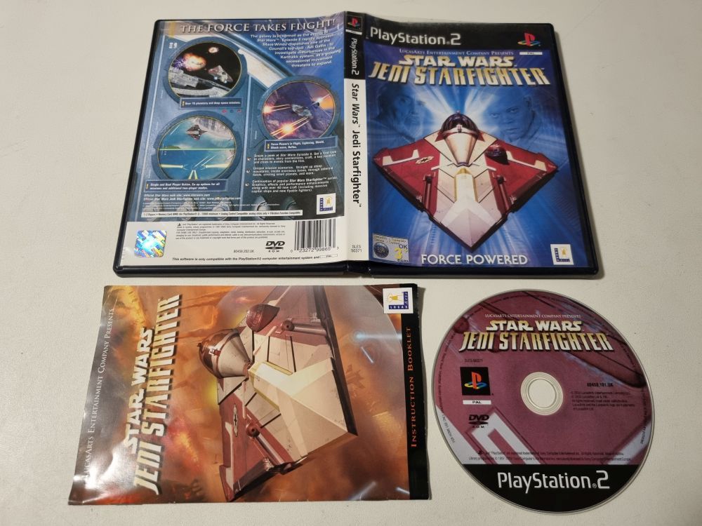 PS2 Star Wars Jedi Starfighter - zum Schließen ins Bild klicken