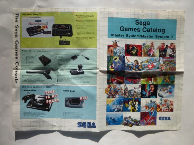 (Bild für) Sega Poster / Werbeheft - zum Schließen ins Bild klicken