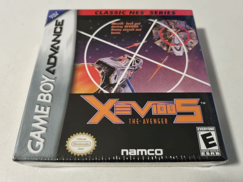 (Bild für) GBA Xevious - The Avenger USA - zum Schließen ins Bild klicken