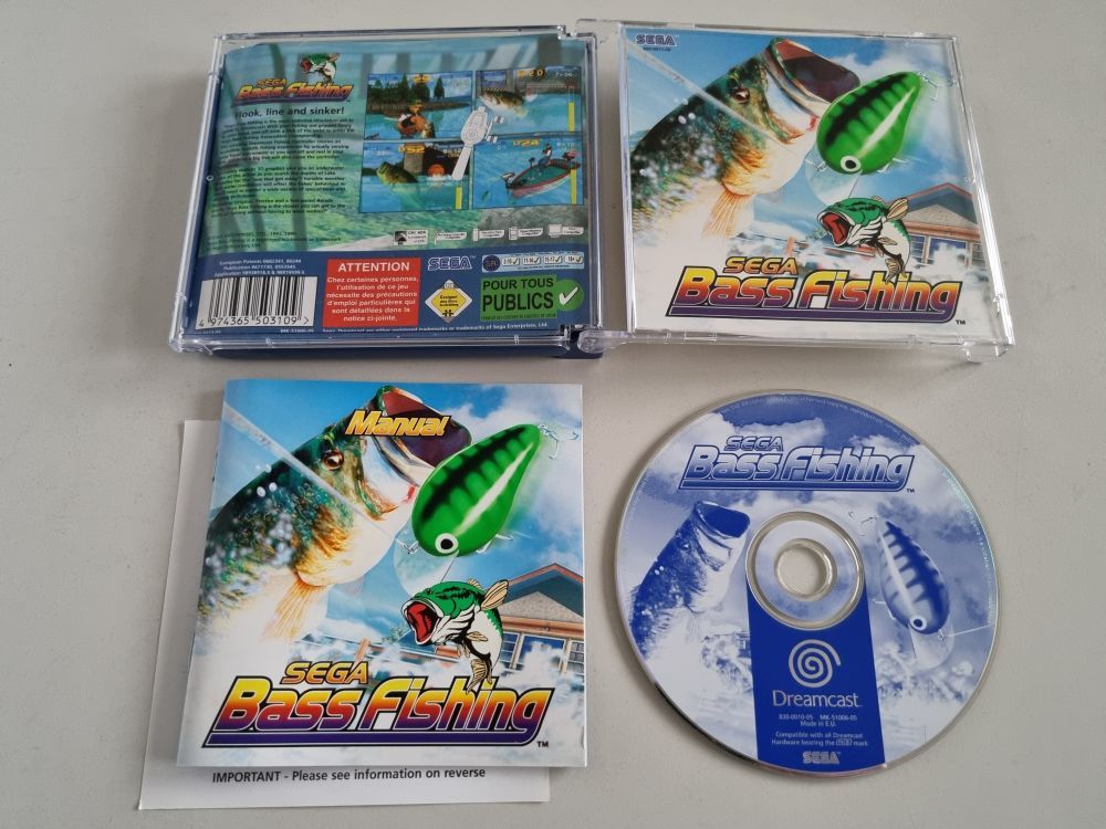 (Bild für) DC Sega Bass Fishing - zum Schließen ins Bild klicken