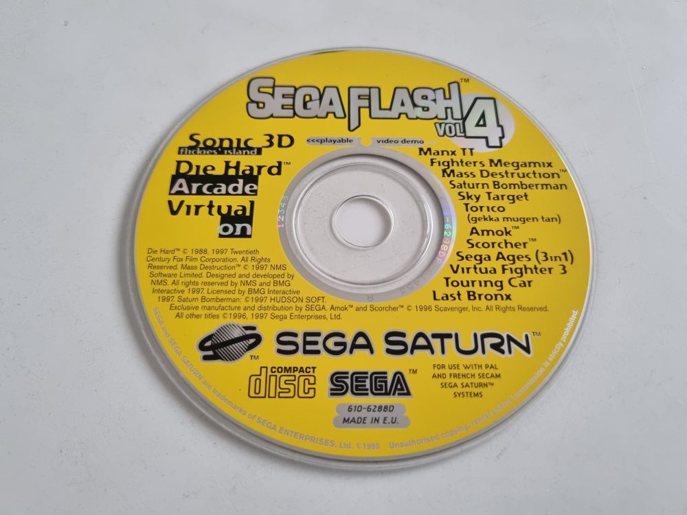 (Bild für) SAT Sega Flash Vol. 4 - zum Schließen ins Bild klicken