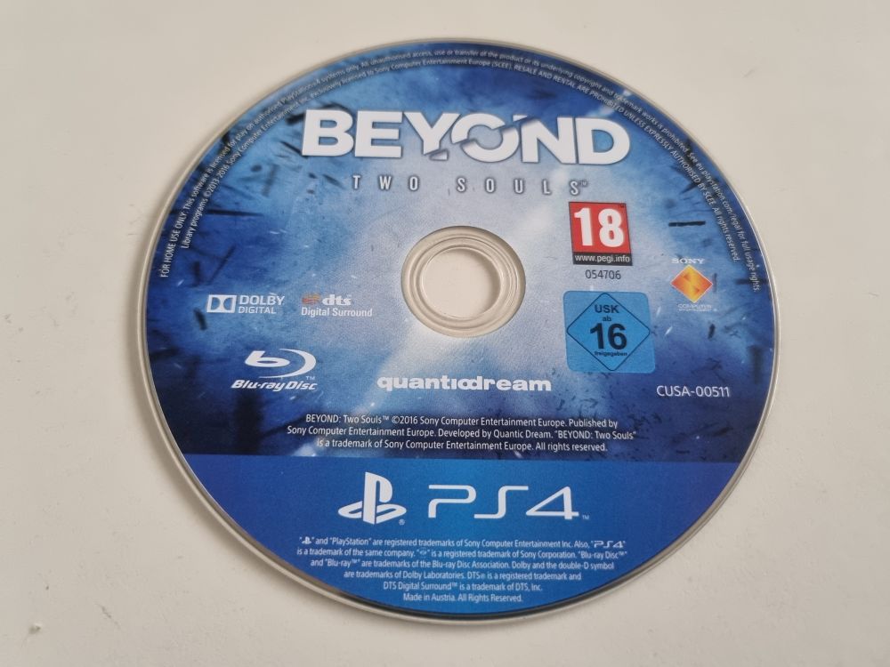 (Bild für) PS4 Beyond Two Souls - zum Schließen ins Bild klicken