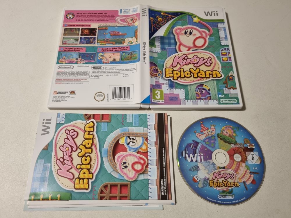 (Bild für) Wii Kirby's Epic Yarn HOL - zum Schließen ins Bild klicken