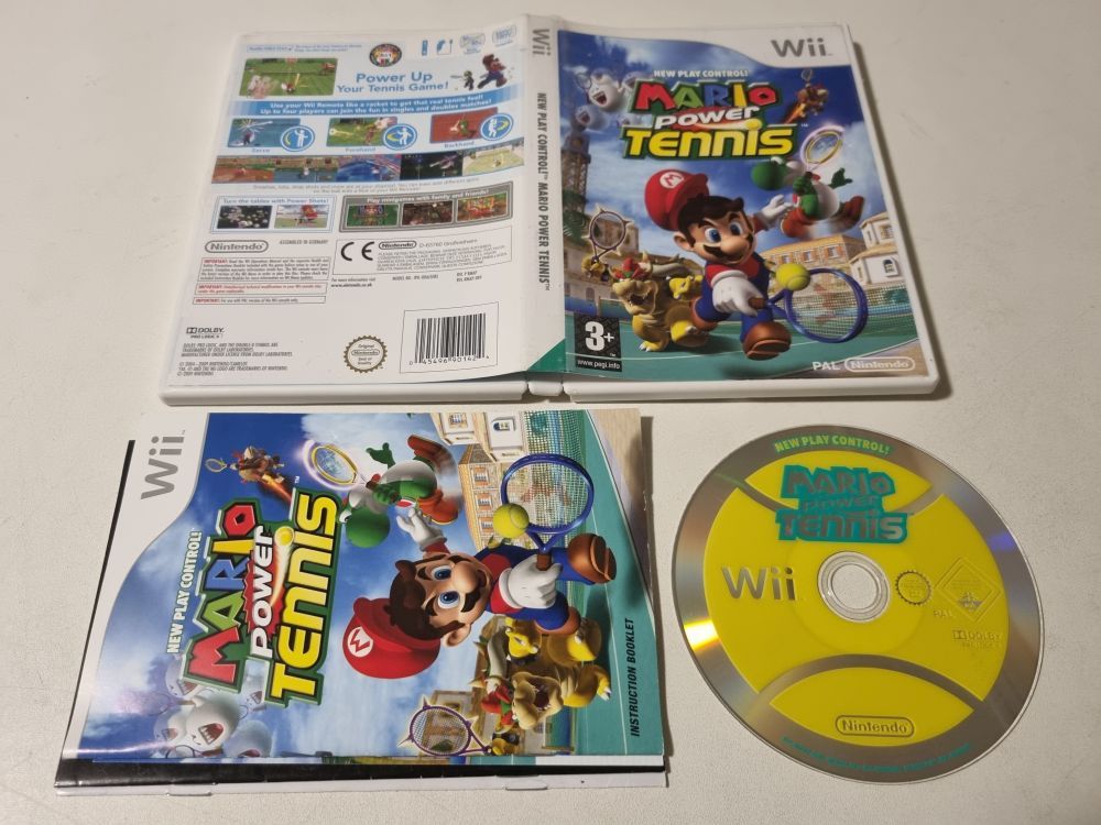 (Bild für) Wii Mario Power Tennis UKV - zum Schließen ins Bild klicken