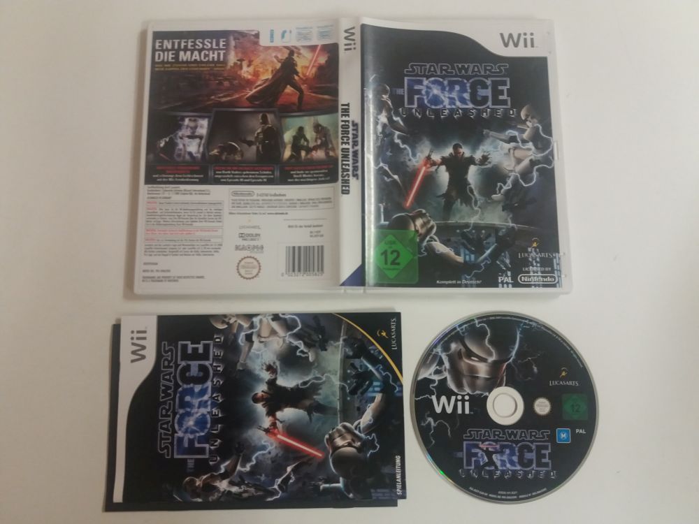 (Bild für) Wii Star Wars The Force Unleashed GER - zum Schließen ins Bild klicken